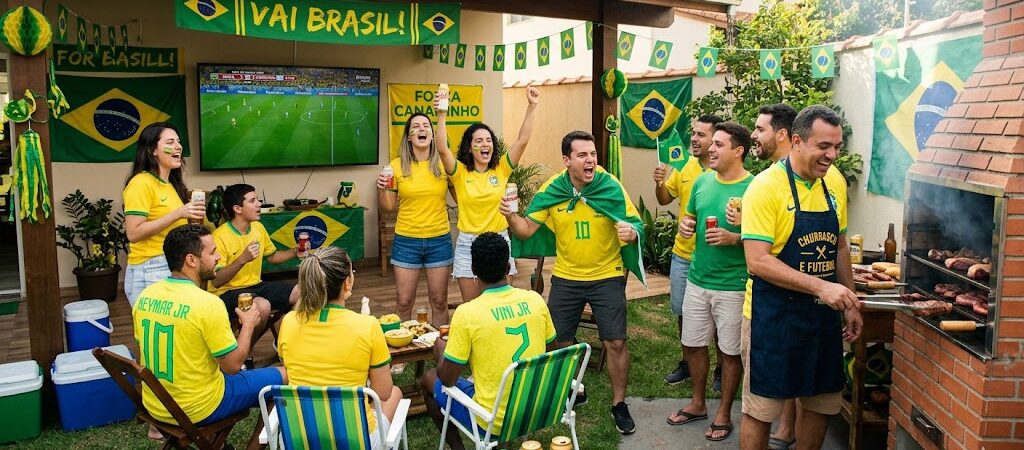Kit Churrasco para o Jogo do Brasil: 8 Itens Essenciais até R$300